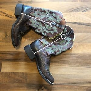 Square toe Ariat boots